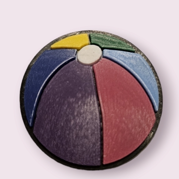 4/$8 Shoe Charm for Crocs - Beach Ball - Picture 1 of 3